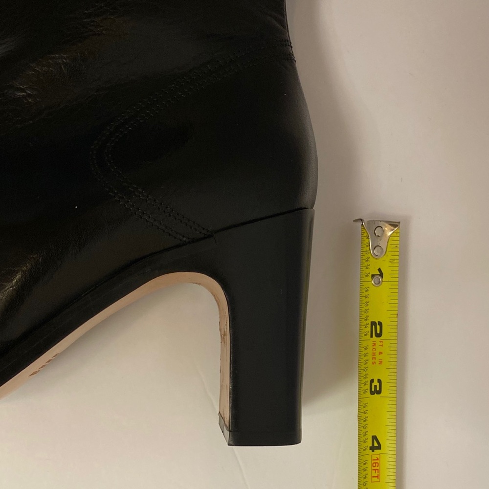NEW Vero Cuoio Black Leather Boots - Picture 8 of 9